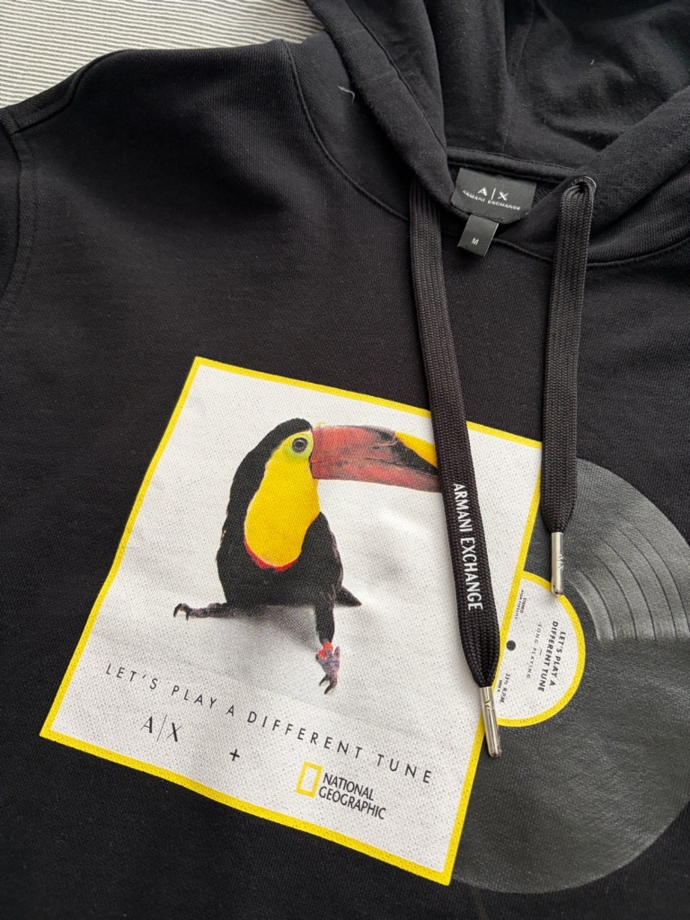 Armani Exchange x National Geographic Cotton Hoodie (M fits S)